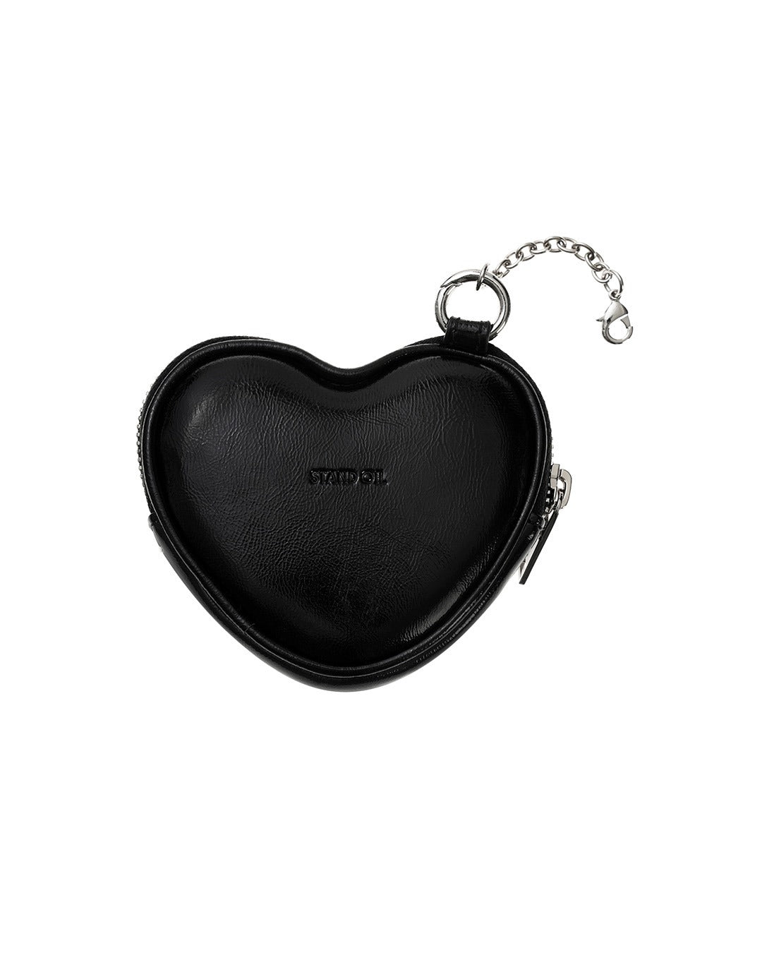 Móc Khoá Túi Xách Stand Oil Heart Pods Keyring #Black