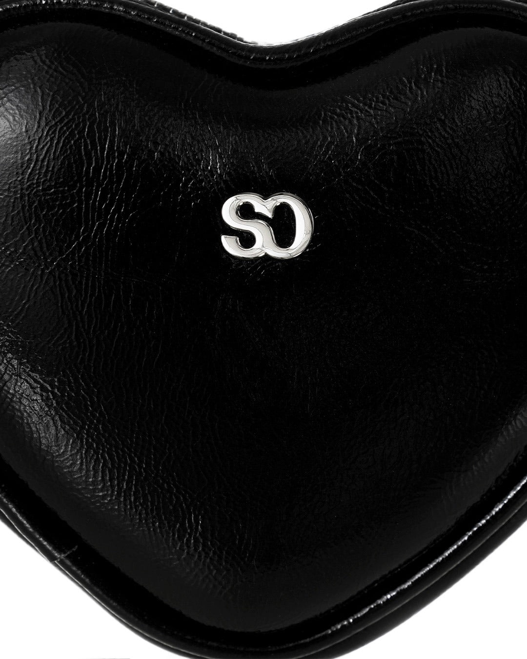Móc Khoá Túi Xách Stand Oil Heart Pods Keyring #Black