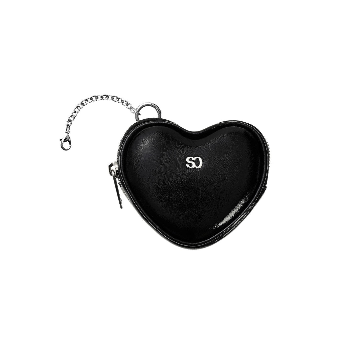 Móc Khoá Túi Xách Stand Oil Heart Pods Keyring #Black-Kallos
