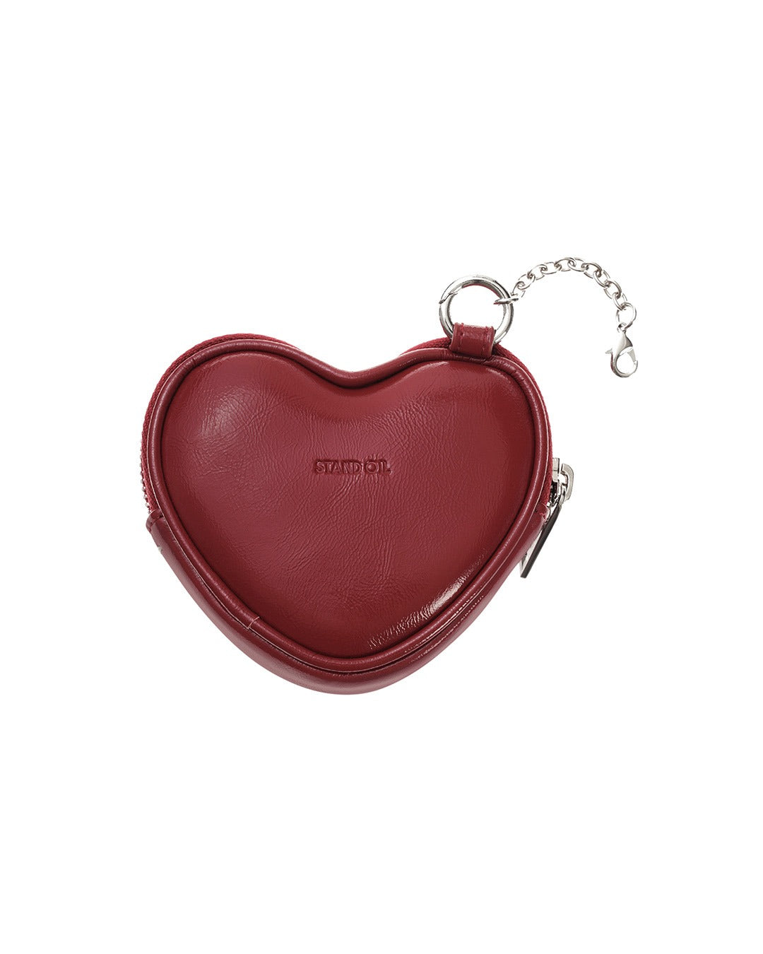 Móc Khoá Túi Xách Stand Oil Heart Pods Keyring #Red Wine