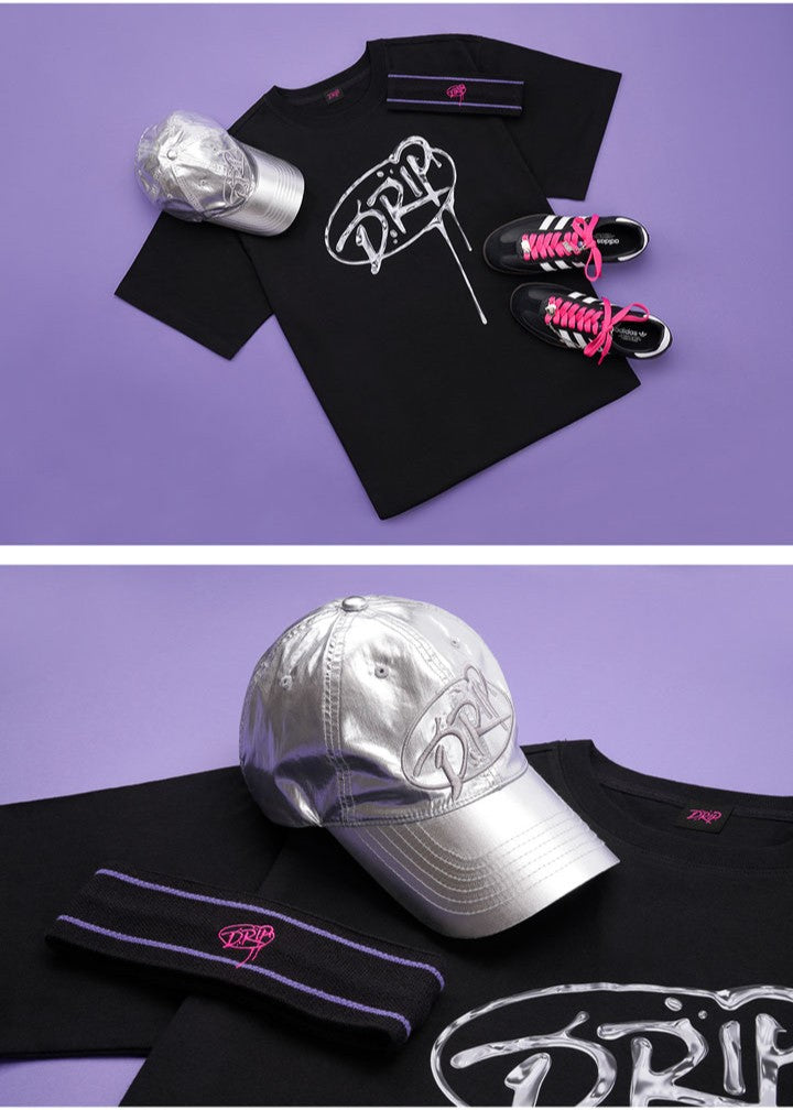 Mũ BABYMONSTER Silver Ballcap - Kallos Vietnam