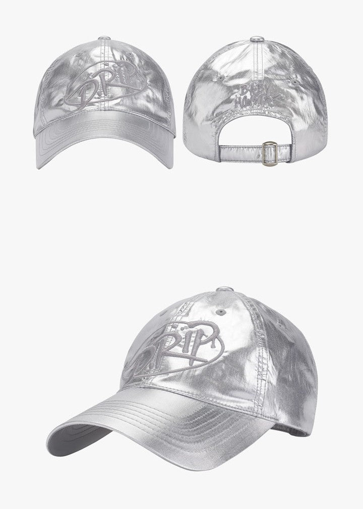 Mũ BABYMONSTER Silver Ballcap - Kallos Vietnam