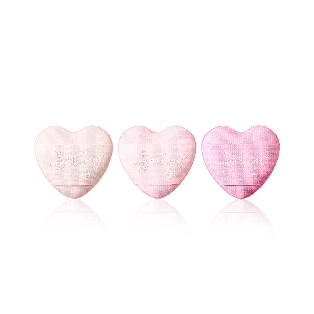 Mút Trang Điểm DEAR DAHLIA Mini Heart Puff-Kallos