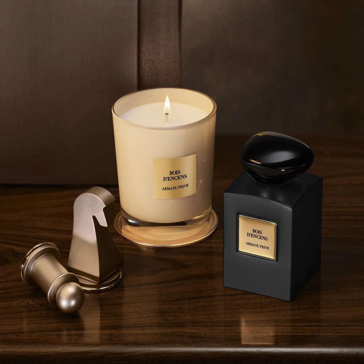 Nến Thơm ARMANI Privé Bois d'Encens Scented Candle-Kallos