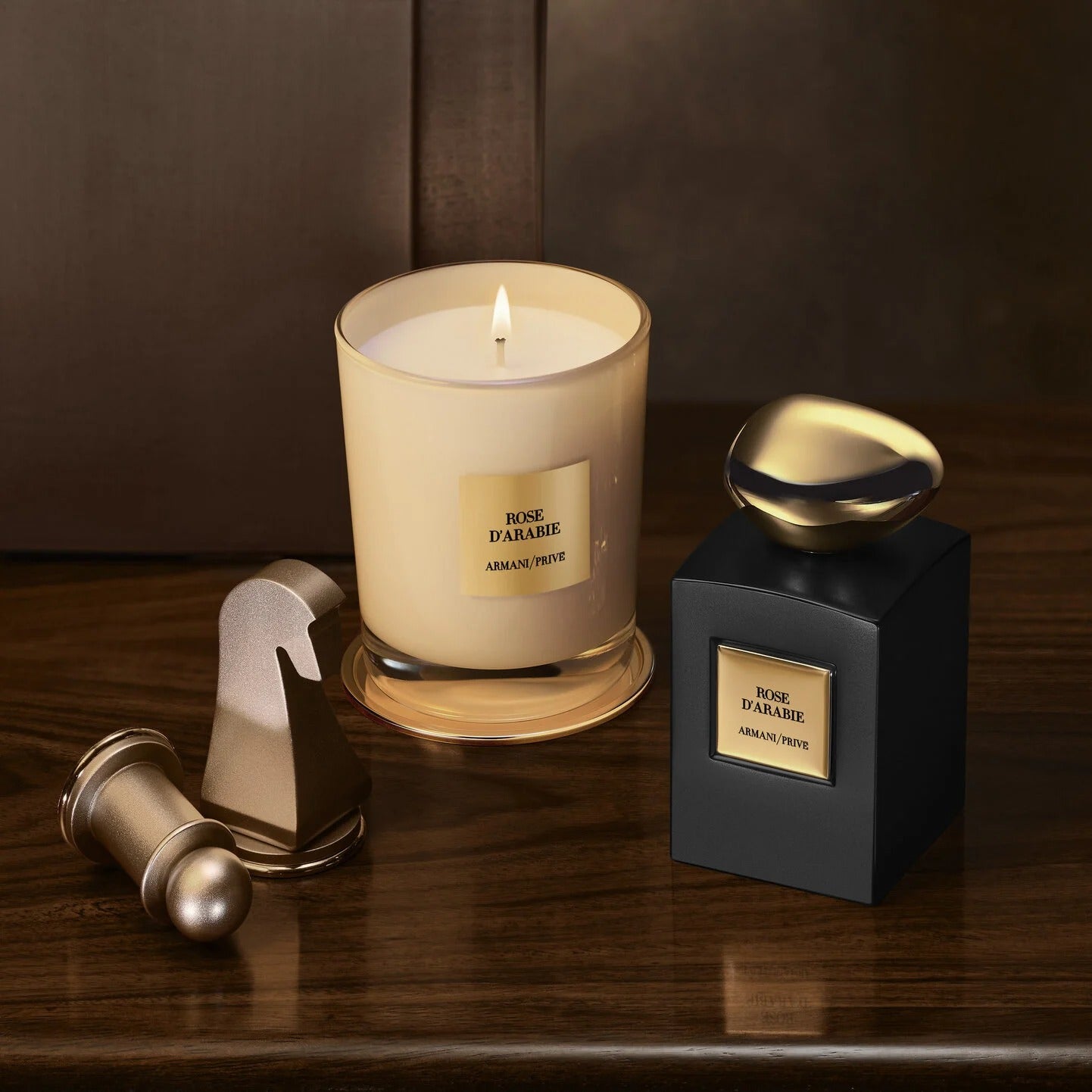 Nến Thơm ARMANI Privé Rose d'Arabie Scented Candle-Kallos