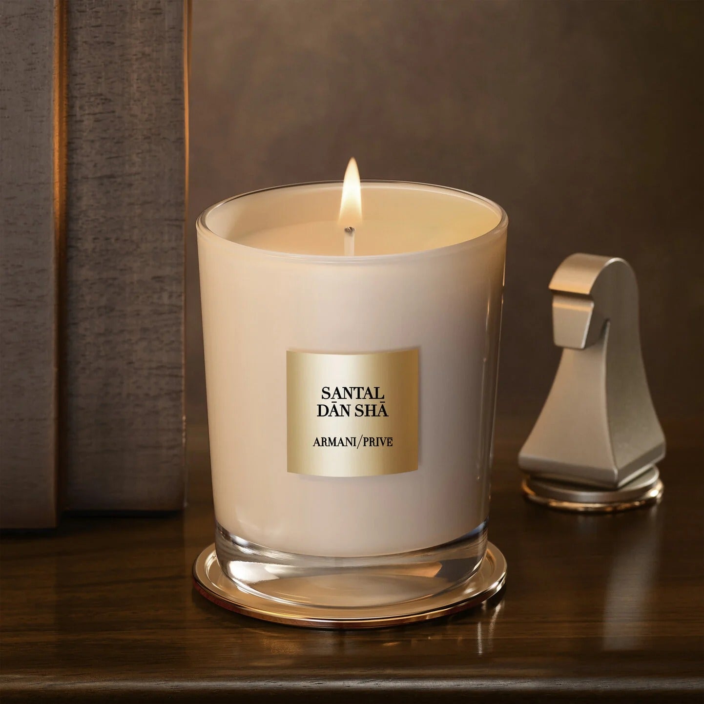 Nến Thơm ARMANI Privé Santal Dān Shā Scented Candle-Kallos