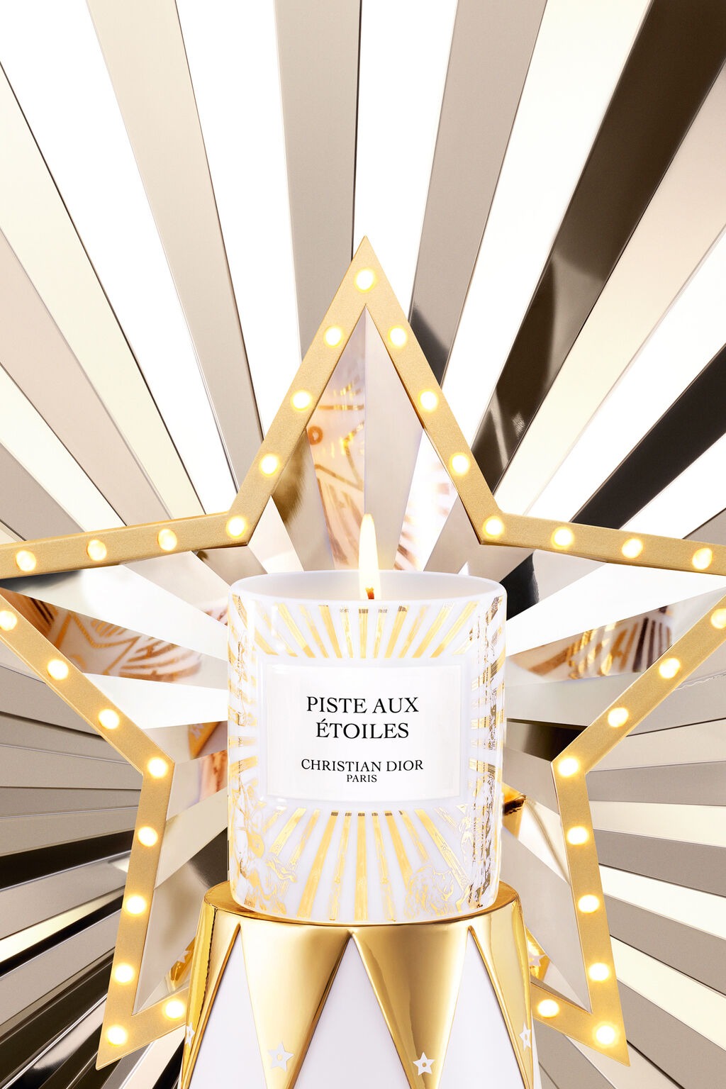 Nến Thơm DIOR Piste Aux Étoiles Candle Holiday 2025 Limited Edition-Kallos