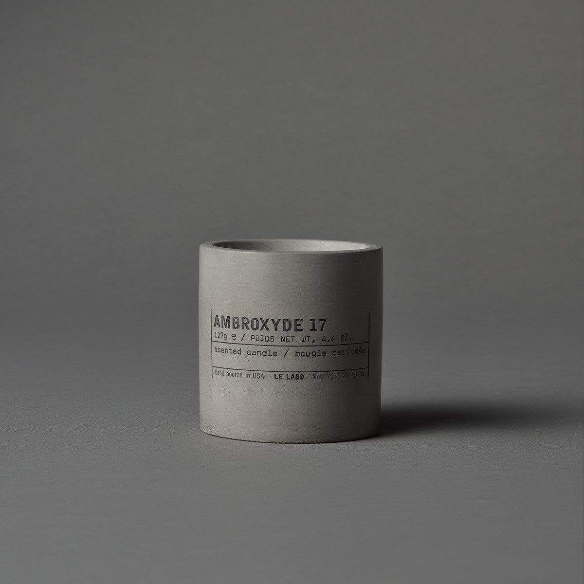 Nến Thơm LE LABO Ambroxyde 17 Medium Concrete Candle