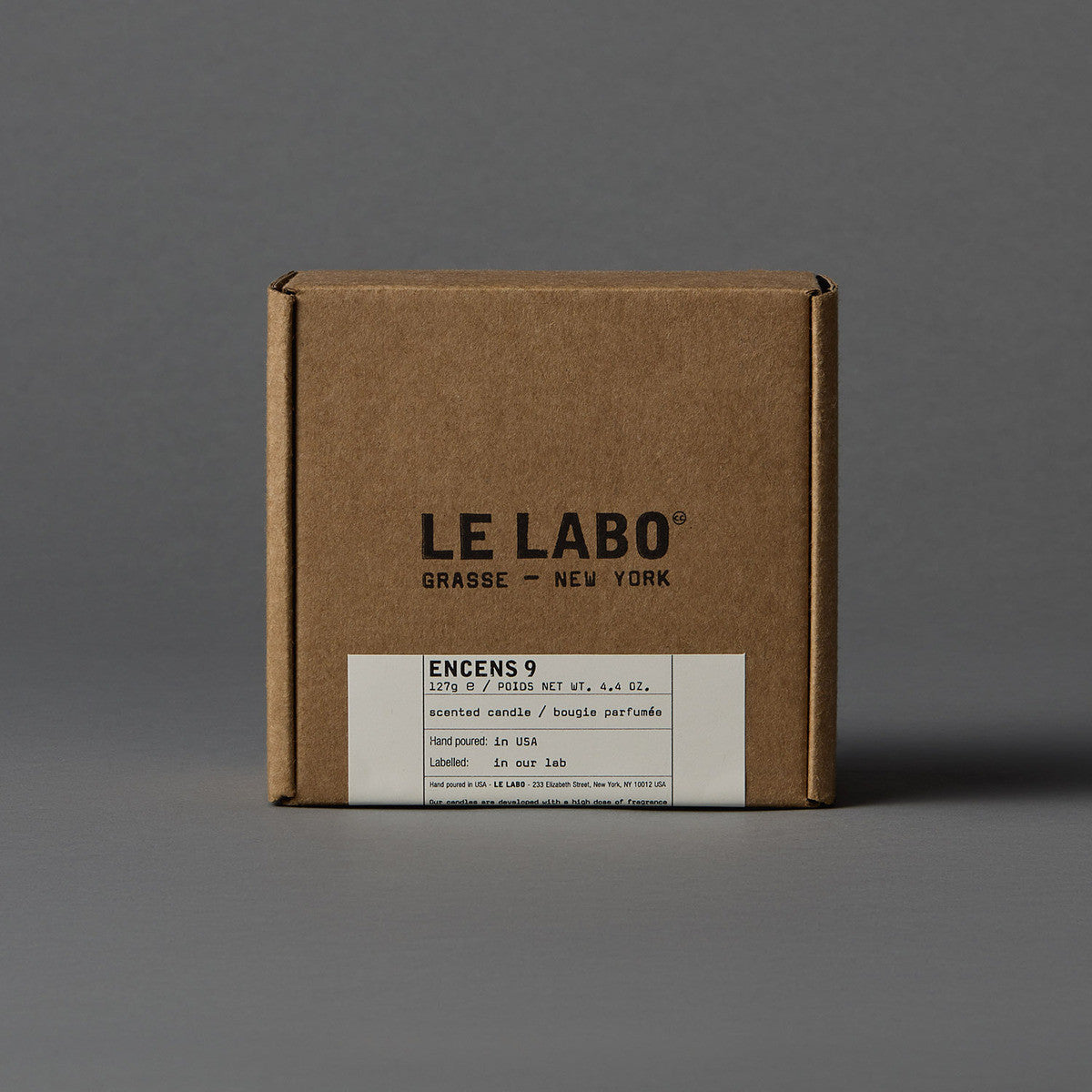 Nến Thơm LE LABO Encens 9 Medium Concrete Candle
