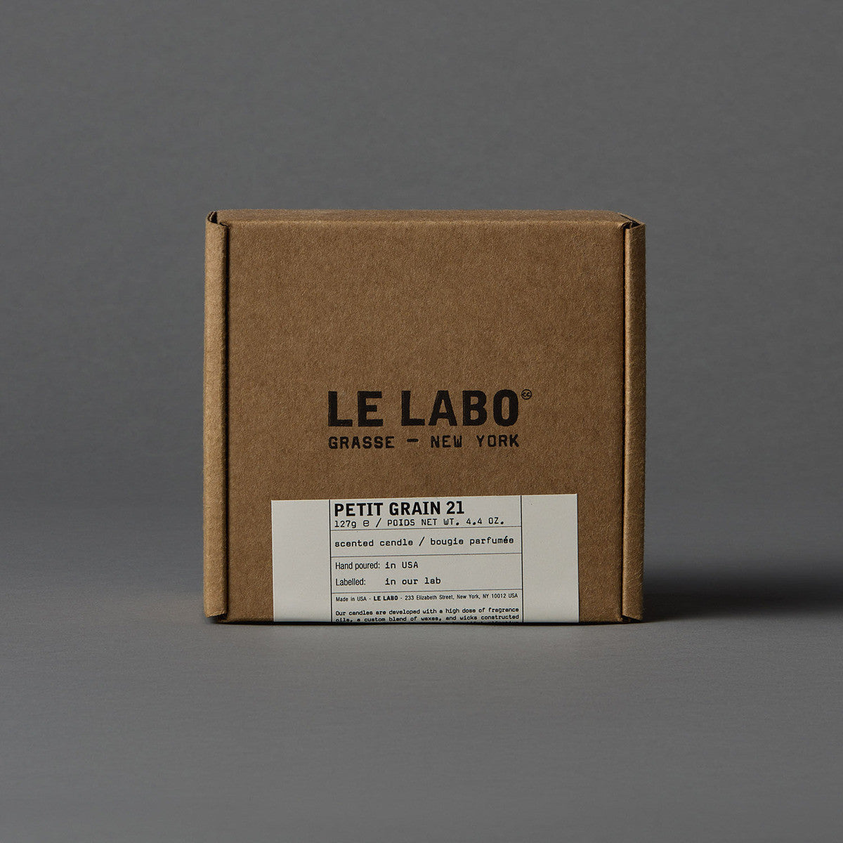 Nến Thơm LE LABO Petit Grain 21 Medium Concrete Candle