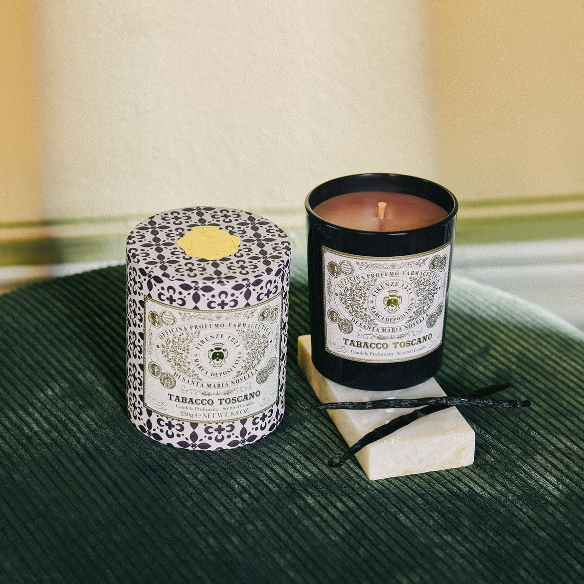 Nến Thơm Santa Maria Novella Tabacco Toscano Scented Candle-Kallos