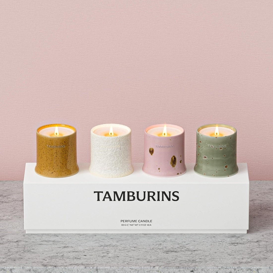 Nến Thơm TAMBURINS Perfume Candle Mini Set-Kallos