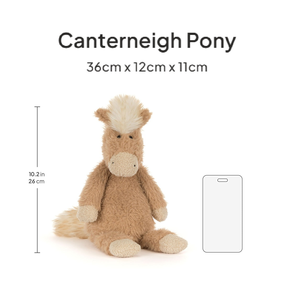 Ngựa Bông JELLYCAT Canterneigh Pony