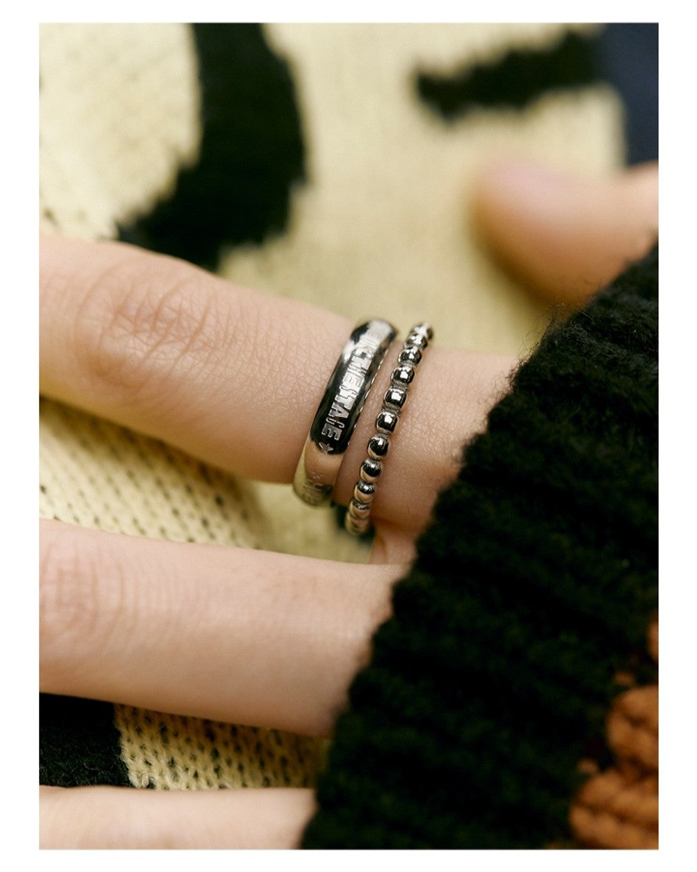 Nhẫn BTS Layered Ring Set - Kallos Vietnam
