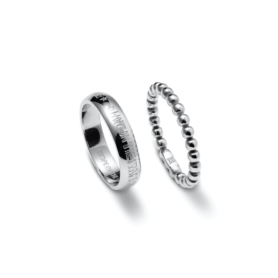 Nhẫn BTS Layered Ring Set - Kallos Vietnam