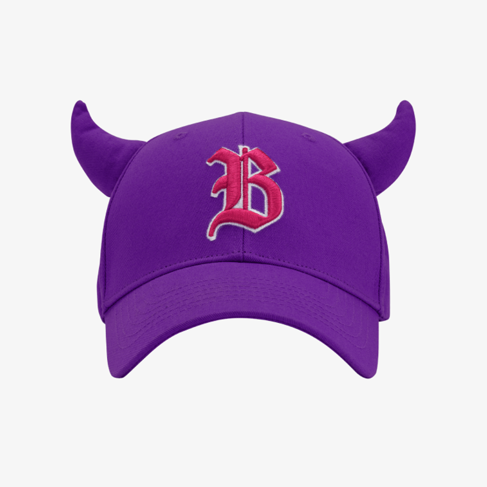 Nón BABYMONSTER Horn Ballcap #Purple