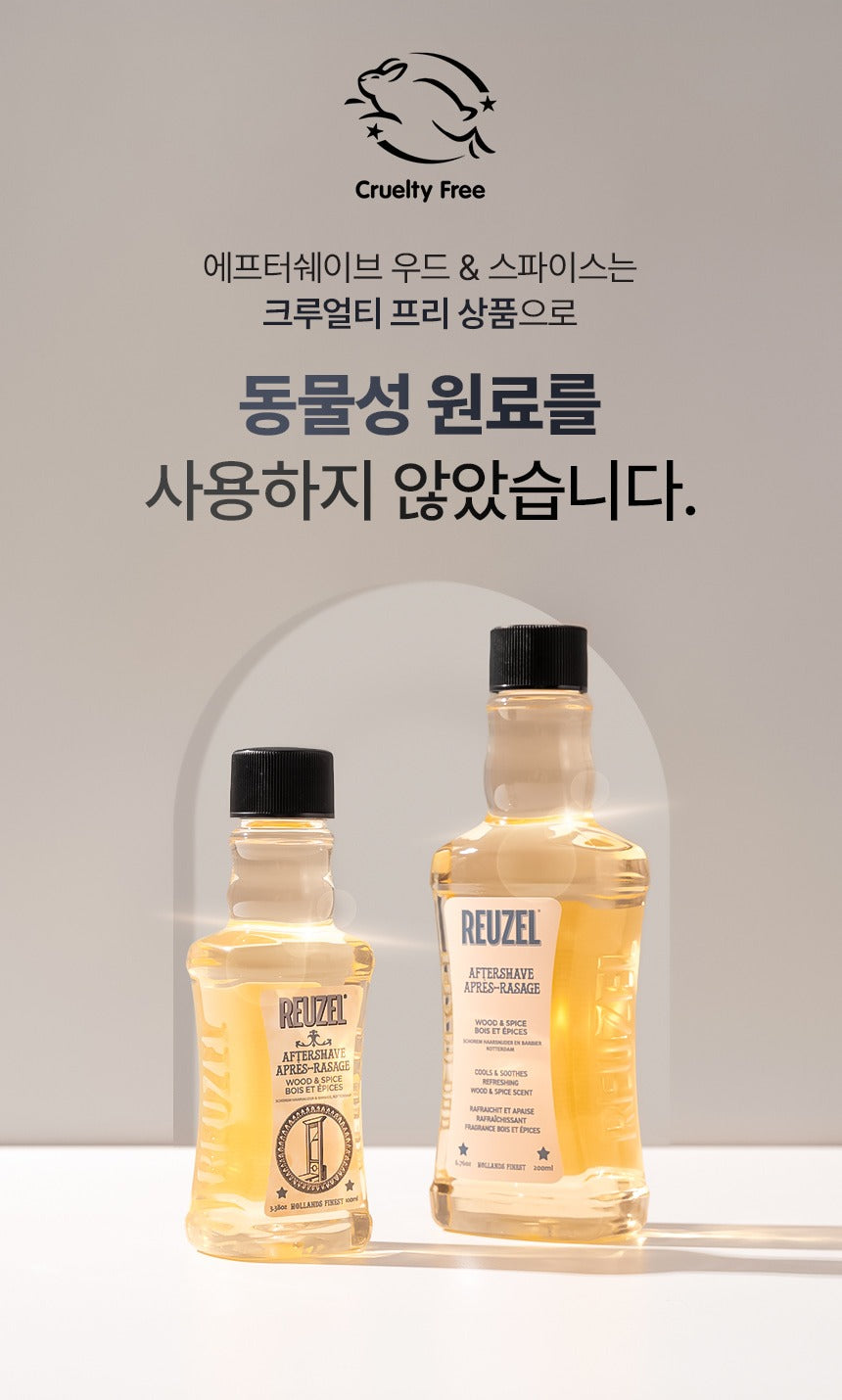Nước Dưỡng Sau Cạo Râu REUZEL Wood & Spice Aftershave