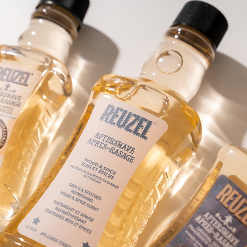 Nước Dưỡng Sau Cạo Râu REUZEL Wood & Spice Aftershave