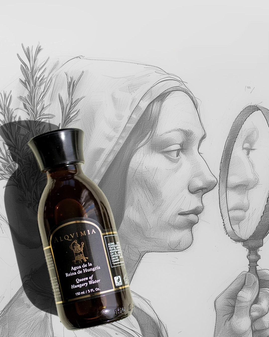 Nước Dưỡng Thể ALQVIMIA Queen Of Hungary Water