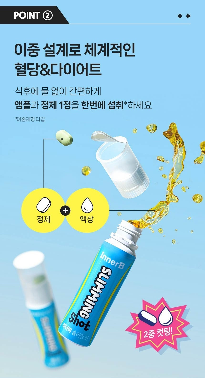 Nước Giảm Cân CJ InnerB Slimming Shot-Kallos