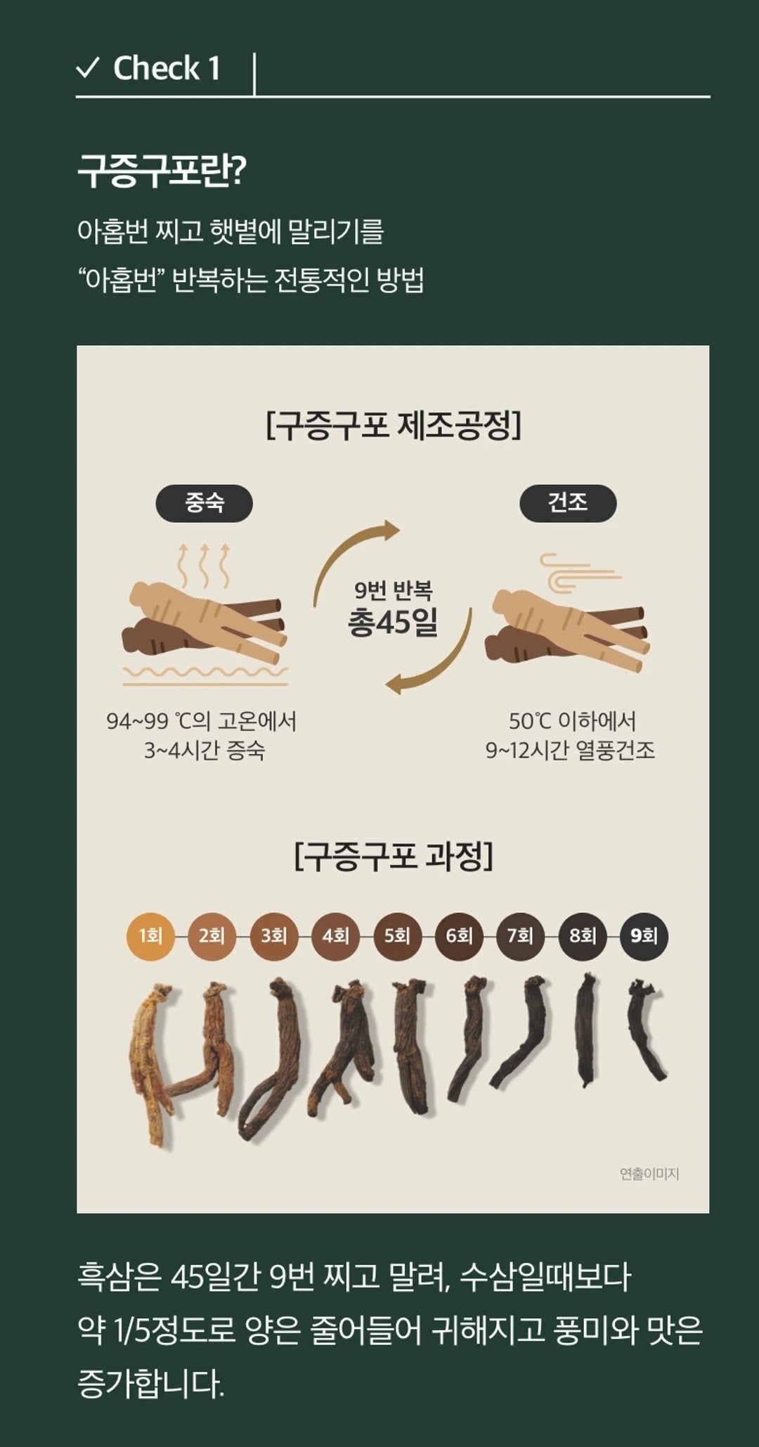 Nước Hắc Sâm Nhung Hươu CJ Hanppuri Black Ginseng Daebo Nok Yong