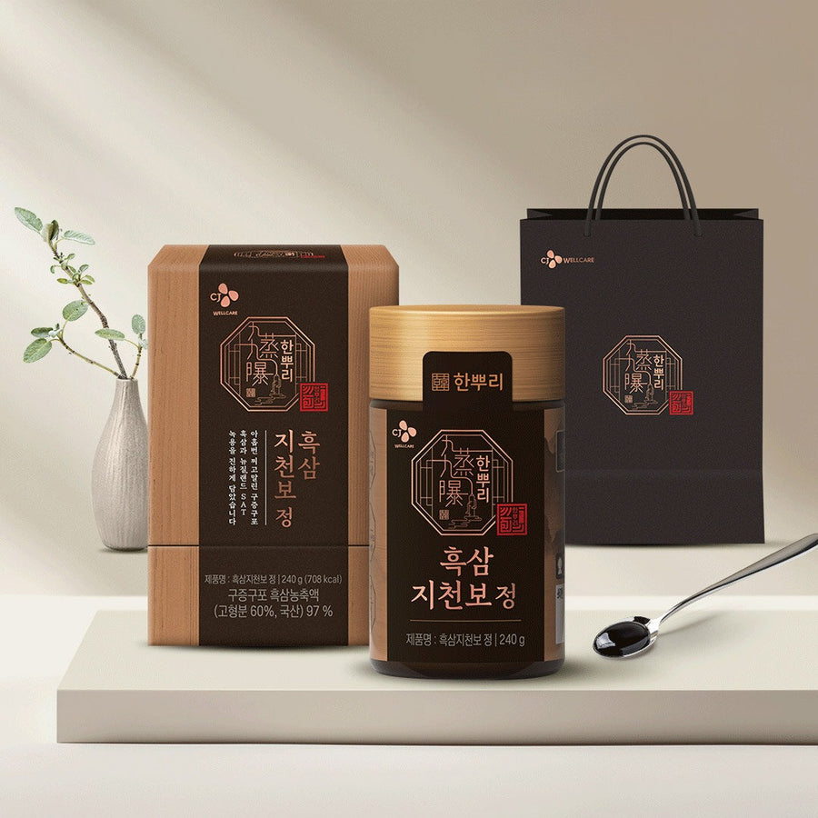 Nước Hắc Sâm Nhung Hươu CJ One Root Black Ginseng Cheonbojeong