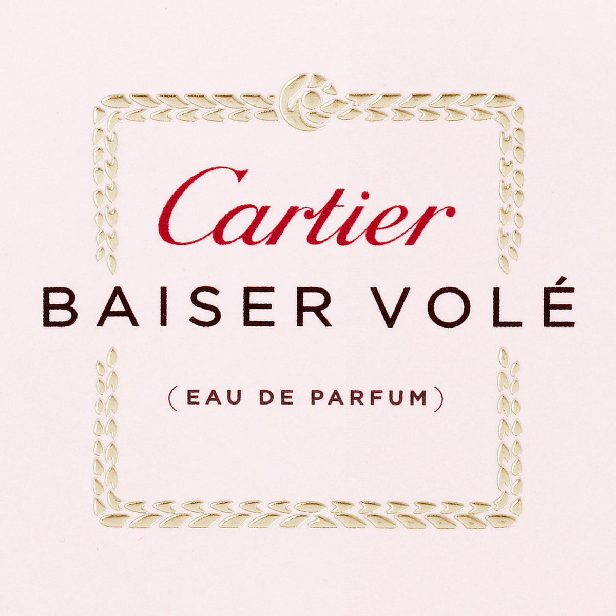 Nước Hoa CARTIER Baiser Volé Eau de Parfum #100 mL - Kallos Vietnam