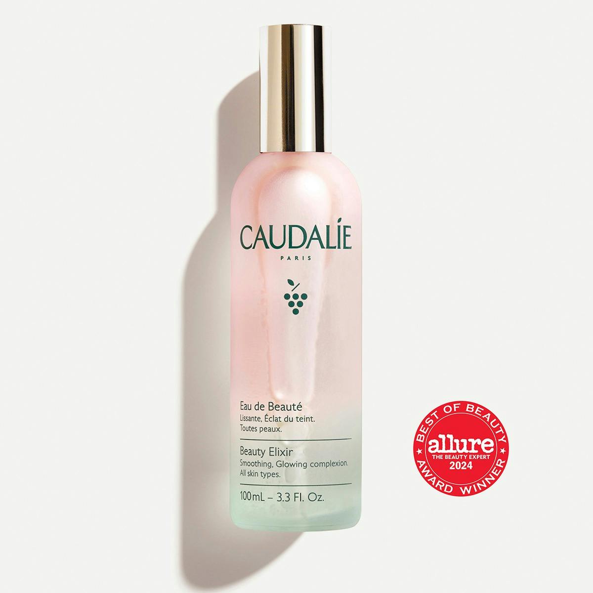 Nước Hoa Hồng Caudalie Beauty Elixir Prep, Set, Glow Face Mist #100 mL