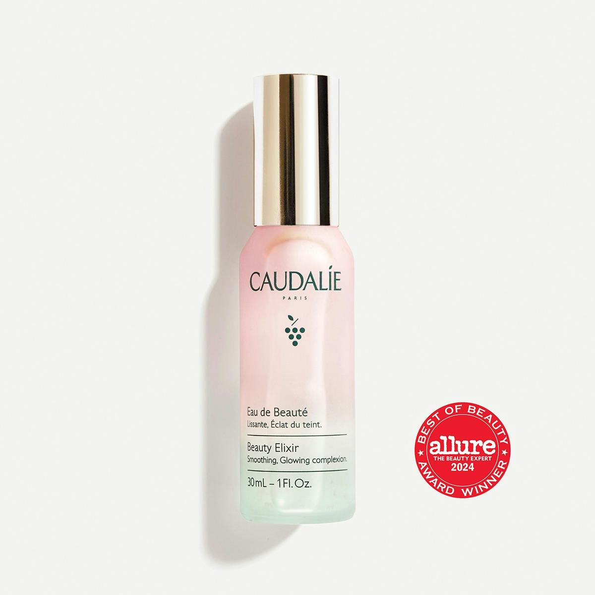 Nước Hoa Hồng Caudalie Beauty Elixir Prep, Set, Glow Face Mist #30 mL