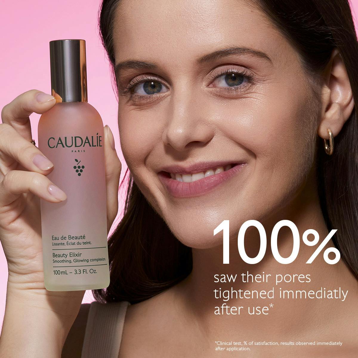 Nước Hoa Hồng Caudalie Beauty Elixir Prep, Set, Glow Face Mist #100 mL