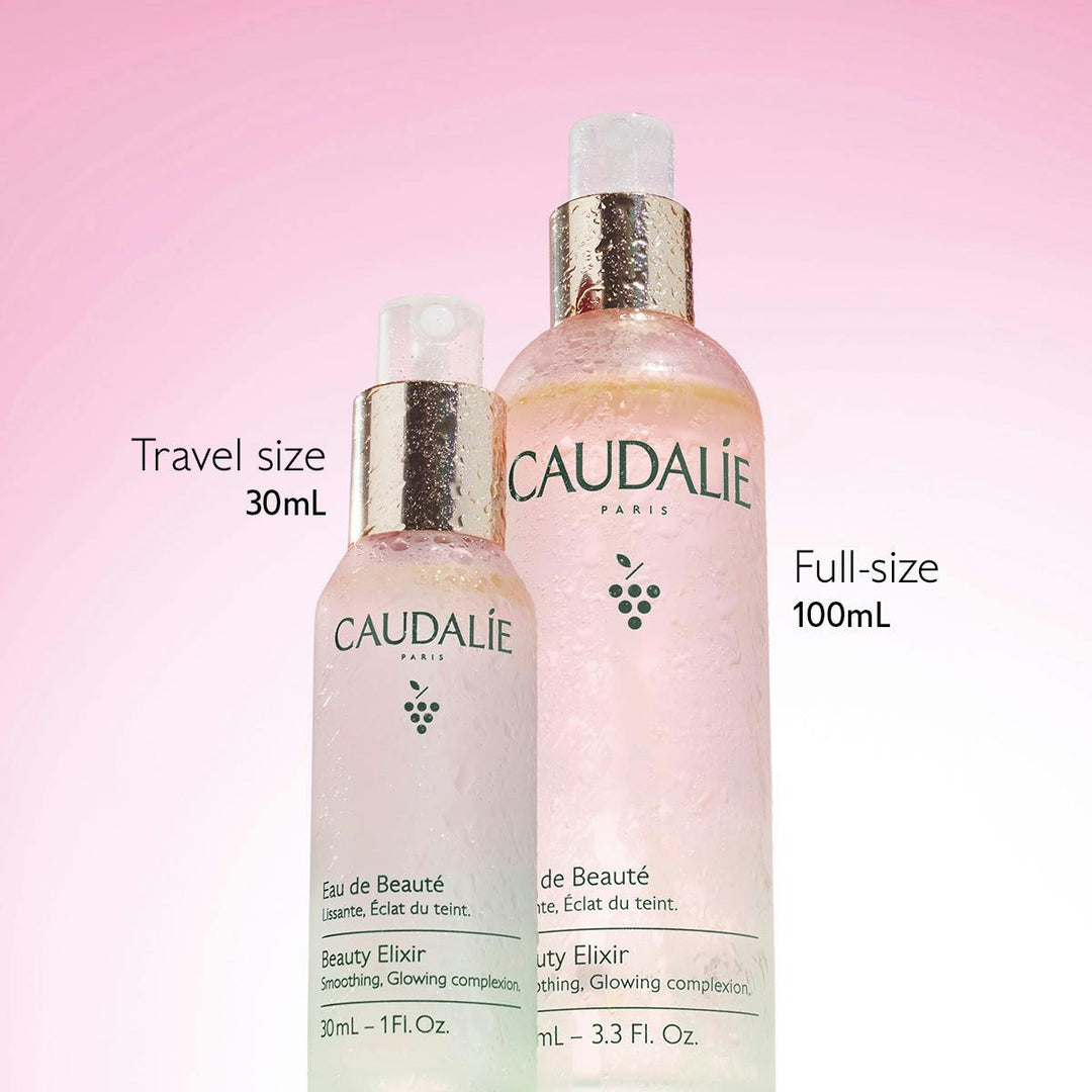 Nước Hoa Hồng Caudalie Beauty Elixir Prep, Set, Glow Face Mist #30 mL