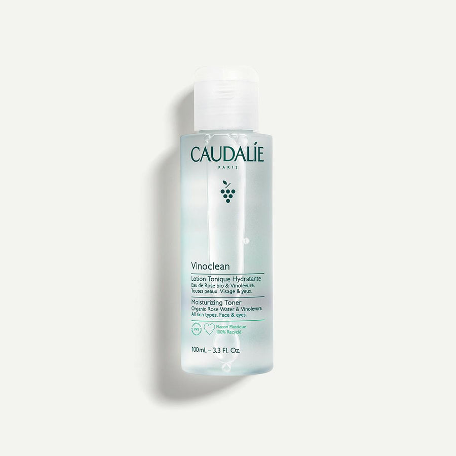 Nước Hoa Hồng Caudalie Vinoclean Moisturizing Toner #100 mL-Kallos