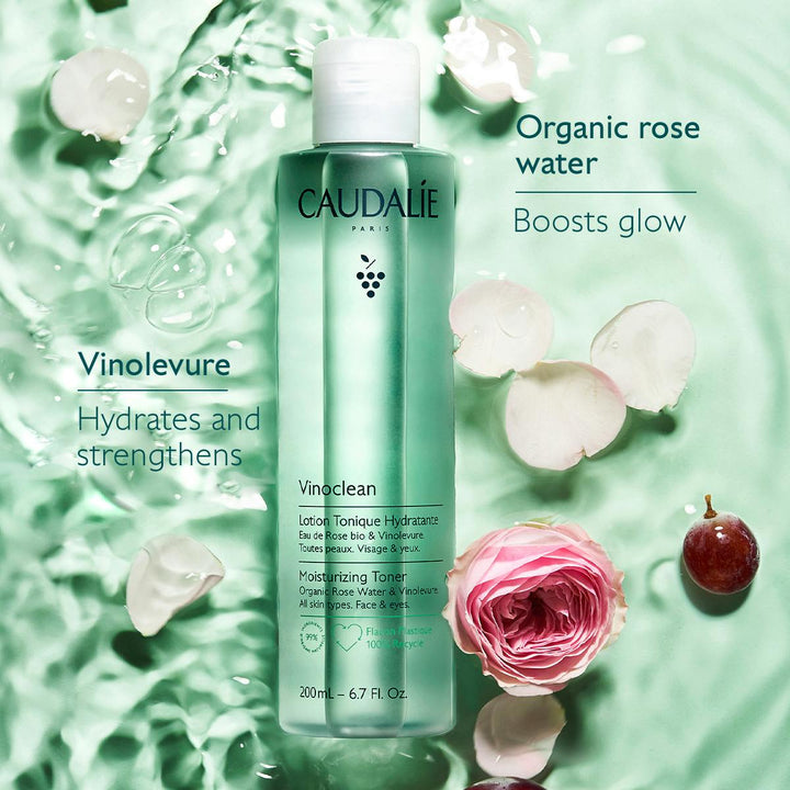Nước Hoa Hồng Caudalie Vinoclean Moisturizing Toner 