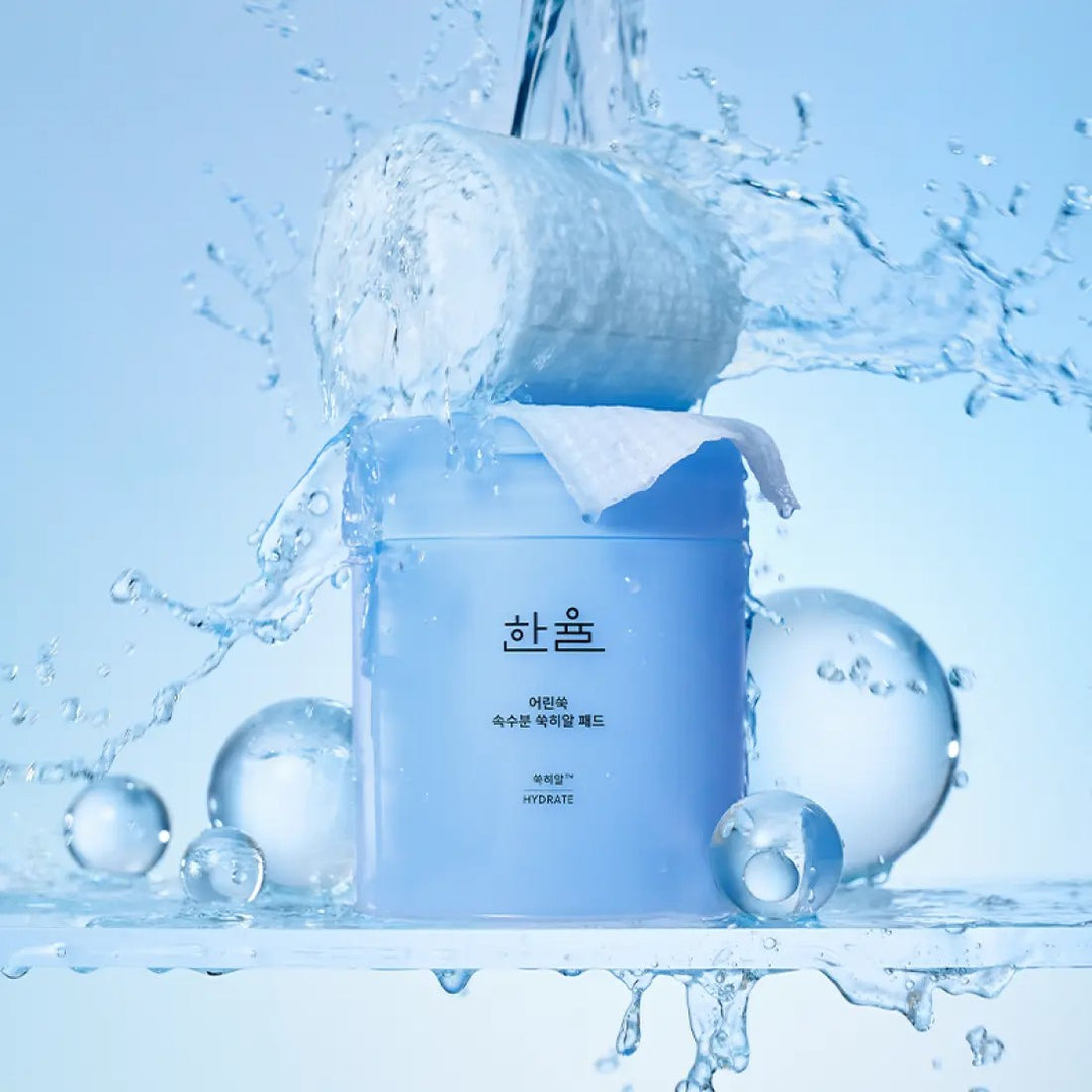 Nước Hoa Hồng HANYUL Artemisia Hydrating Toner Pads