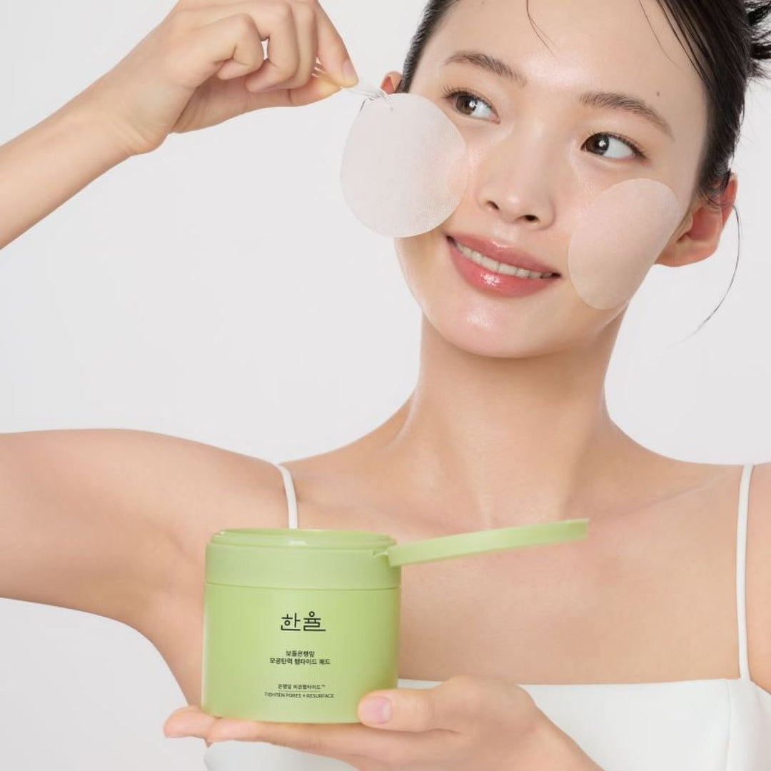 Nước Hoa Hồng HANYUL Ginkgo Leaf Pore Tightening Peptide Pad