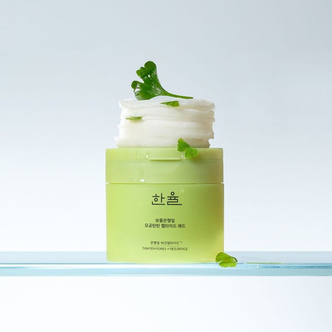 Nước Hoa Hồng HANYUL Ginkgo Leaf Pore Tightening Peptide Pad