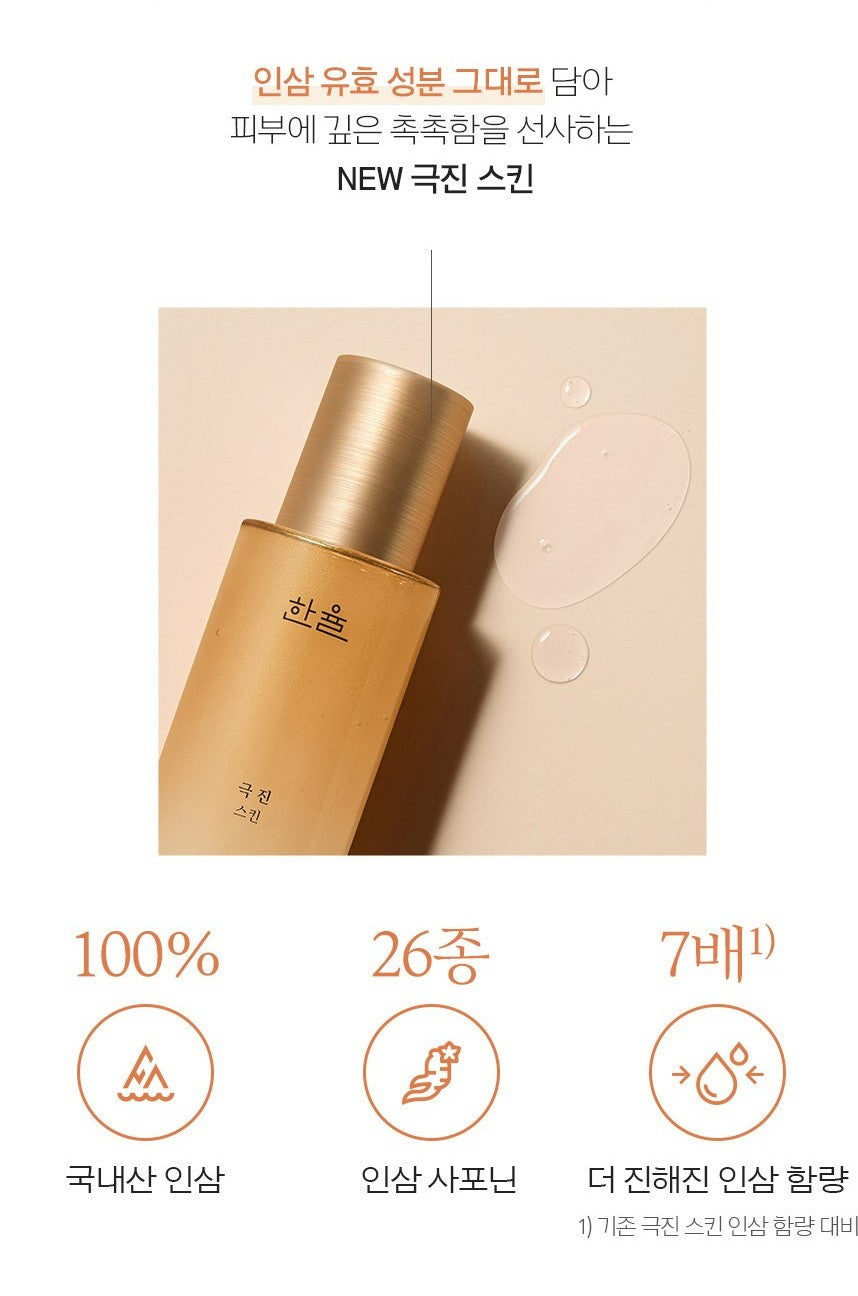 Nước Hoa Hồng HANYUL Ginseng The Classic Water - Kallos Vietnam