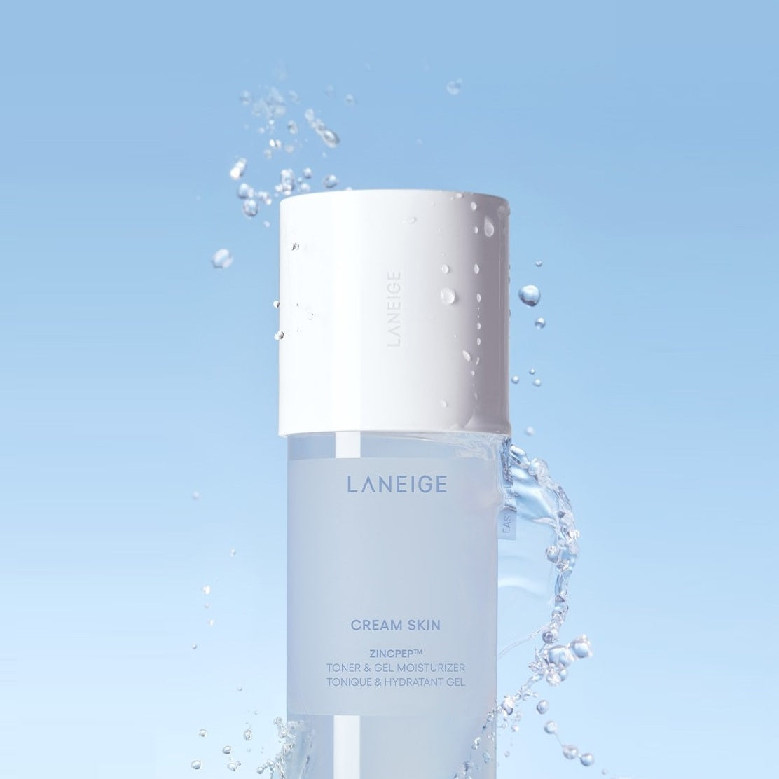 Nước Hoa Hồng LANEIGE Cream Skin Zincpep Toner & Gel Moisturizer-Kallos