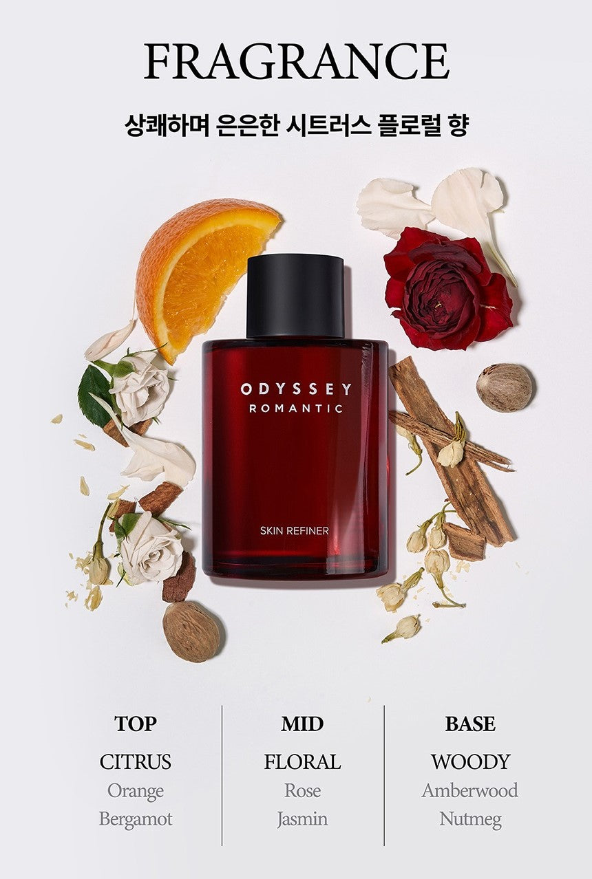 Nước Hoa Hồng ODYSSEY Romantic Skin Refiner-Kallos