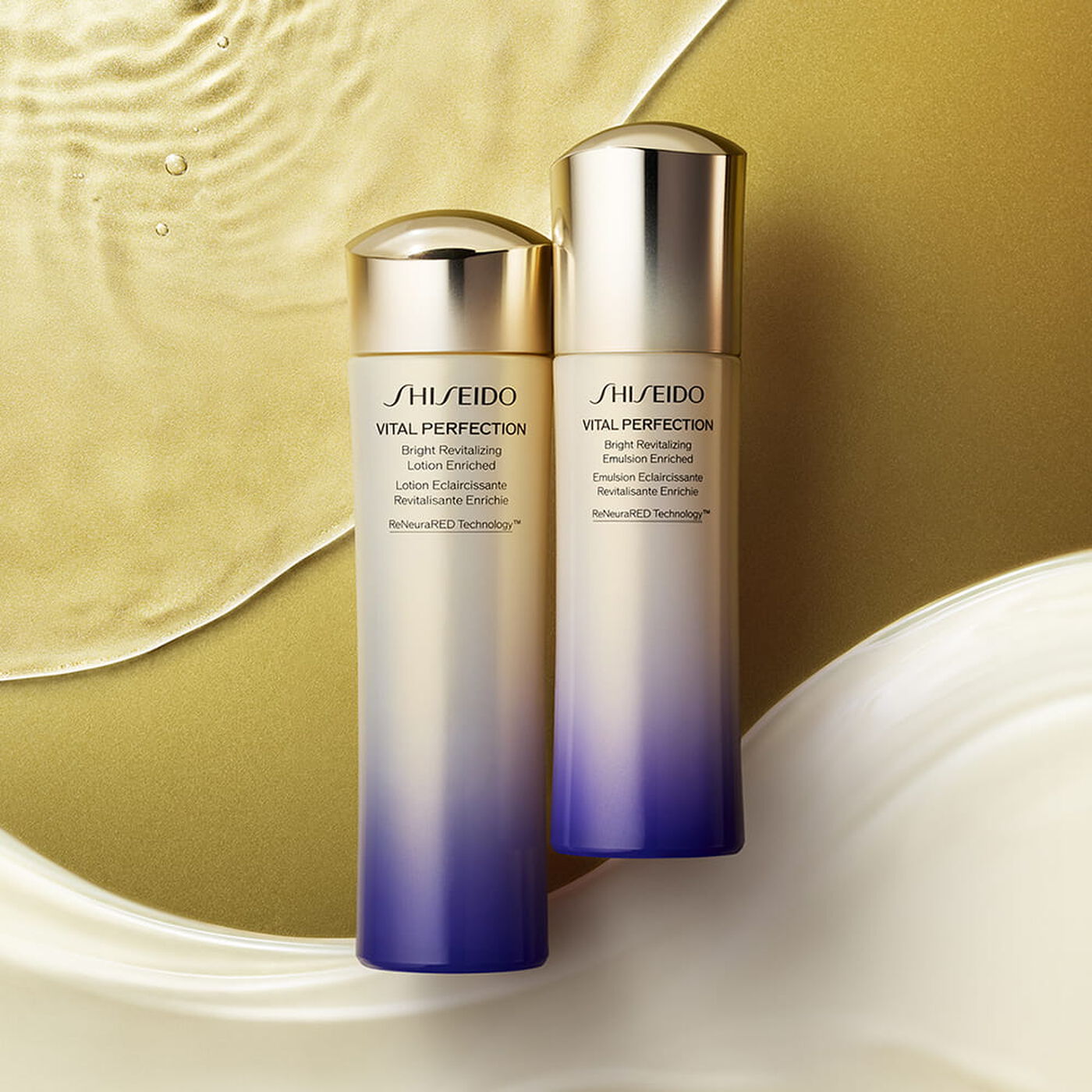 Nước Hoa Hồng SHISEIDO Vital Perfection Bright Revitalizing Lotion Enriched - Kallos Vietnam