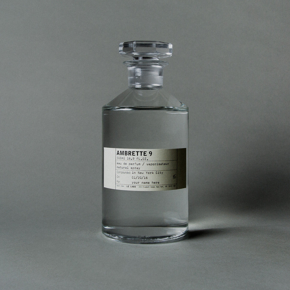 Nước Hoa LE LABO Ambrette 9 - Eau de Parfum #500 mL
