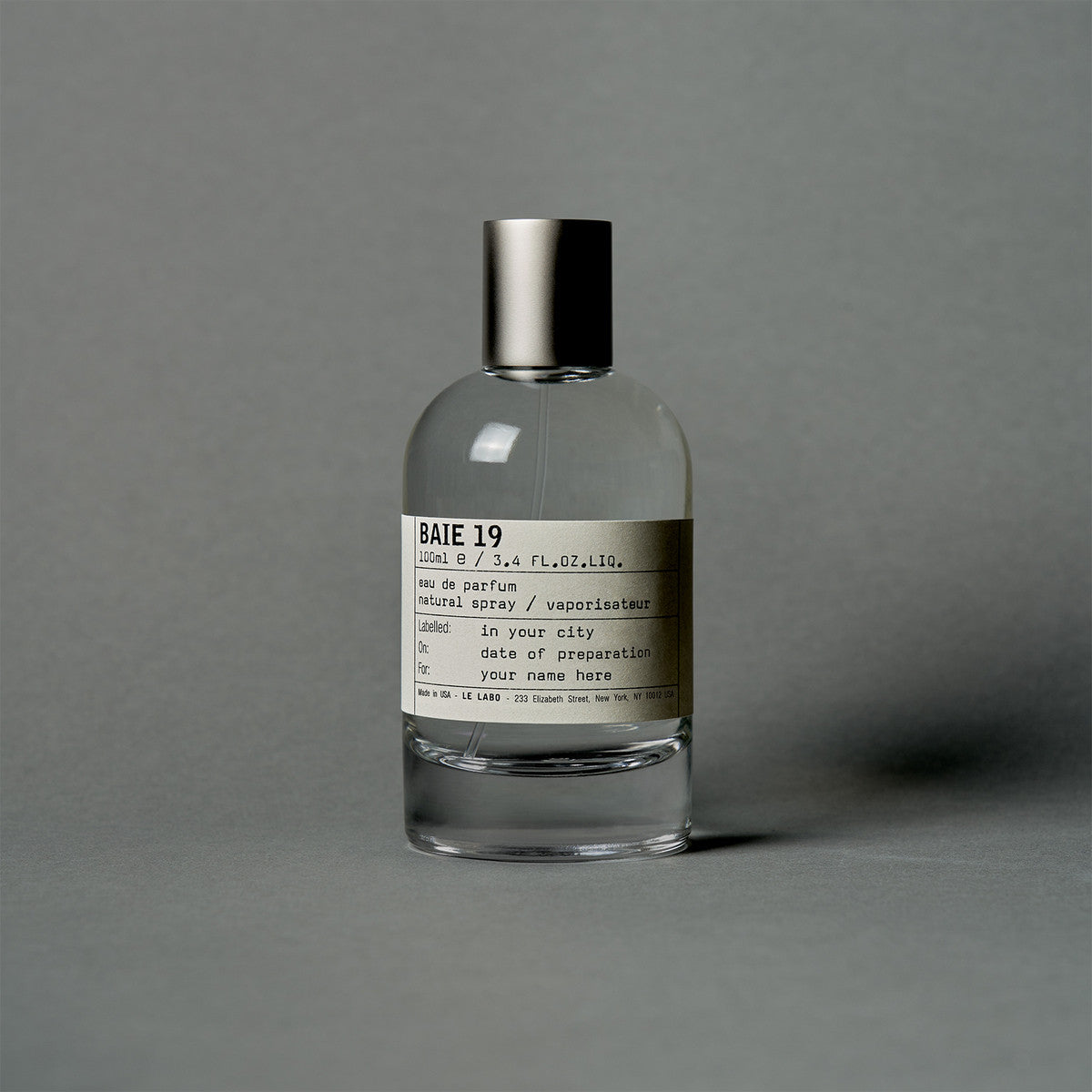 Nước Hoa LE LABO Baie 19 - Eau de Parfum #100 mL