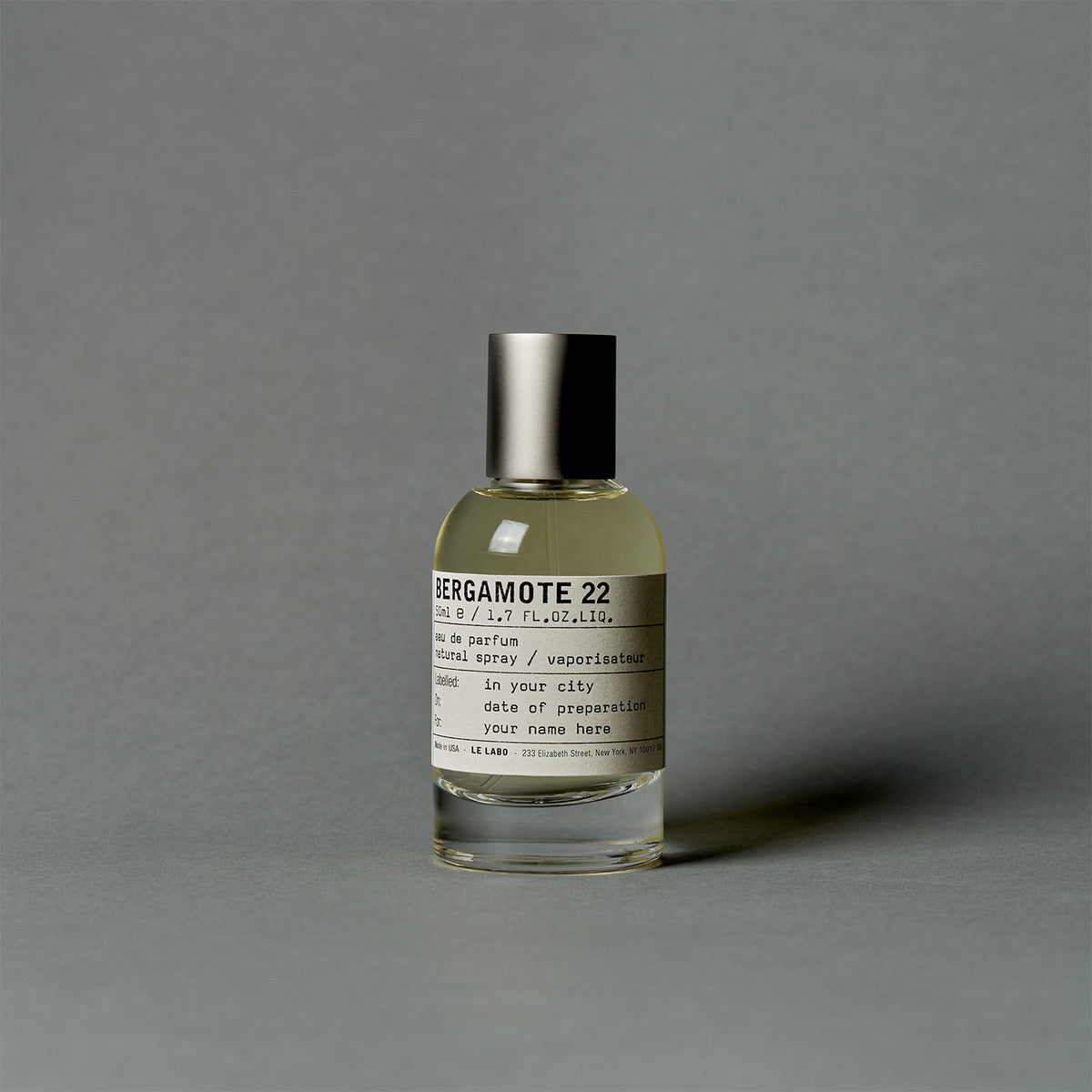 Nước Hoa LE LABO Bergamote 22 - Eau de Parfum #50 mL