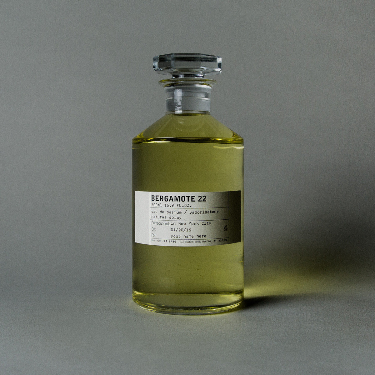 Nước Hoa LE LABO Bergamote 22 - Eau de Parfum #500 mL