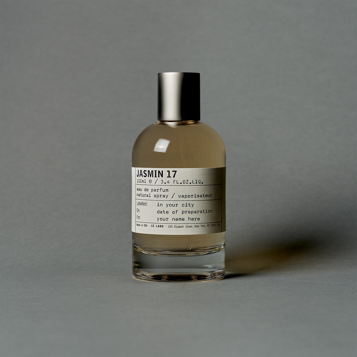Nước Hoa LE LABO Jasmin 17 - Eau de Parfum #100 mL