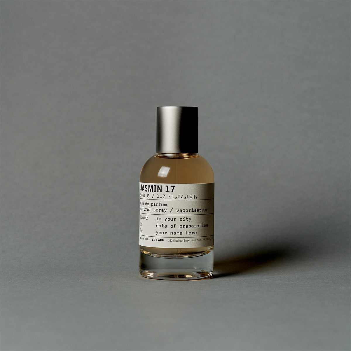 Nước Hoa LE LABO Jasmin 17 - Eau de Parfum #50 mL