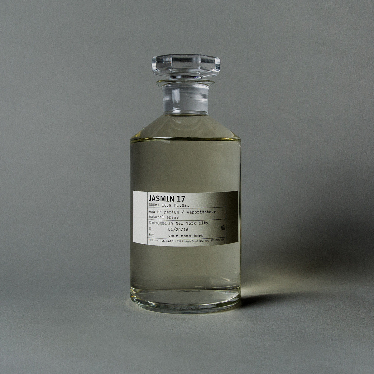 Nước Hoa LE LABO Jasmin 17 - Eau de Parfum #500 mL