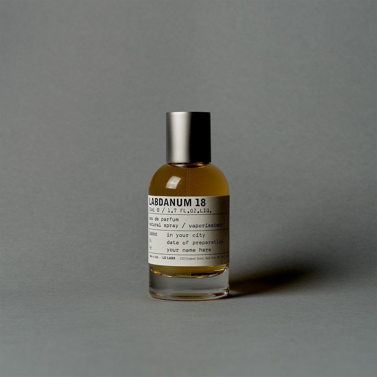 Nước Hoa LE LABO Labdanum 18 - Eau de Parfum #50 mL