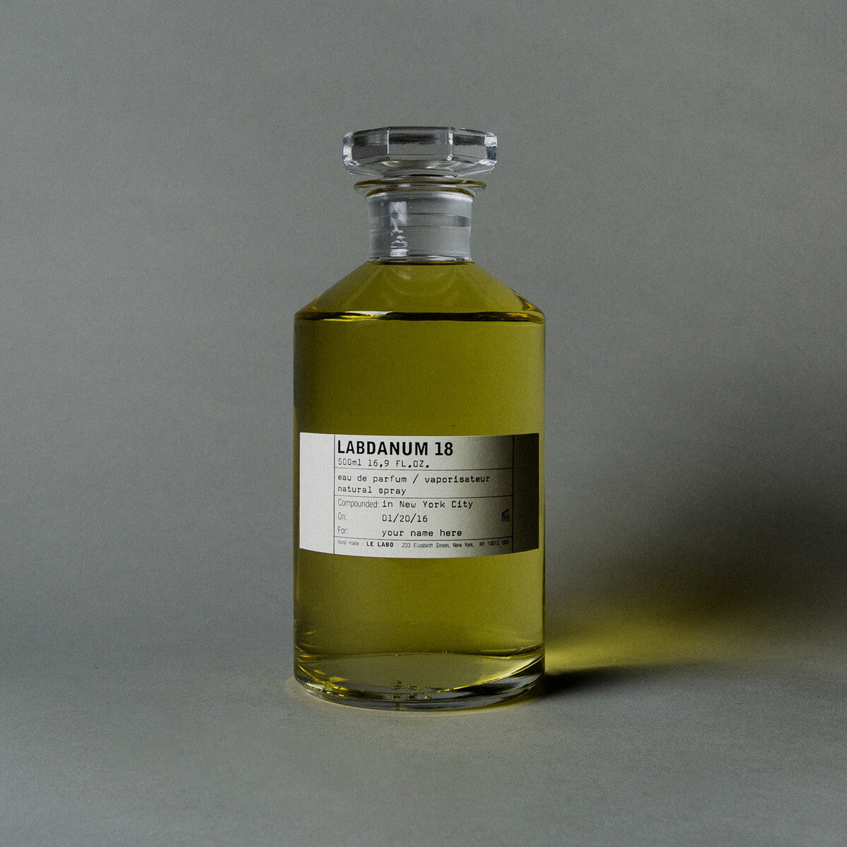 Nước Hoa LE LABO Labdanum 18 - Eau de Parfum #500 mL