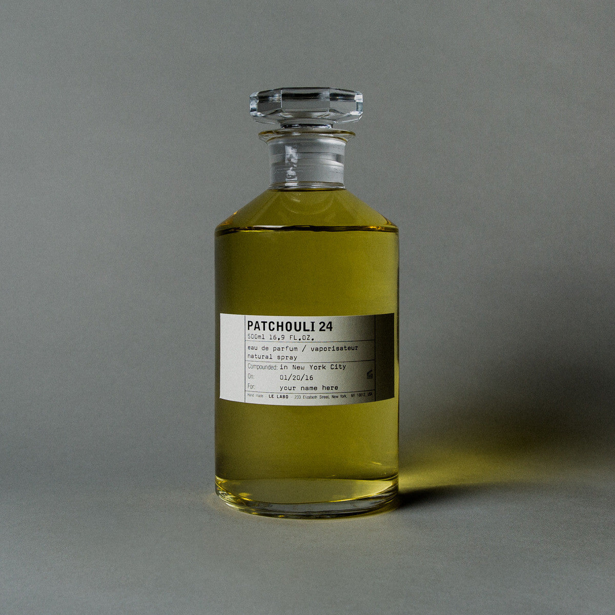 Nước Hoa LE LABO Patchouli 24 - Eau de Parfum #500 mL